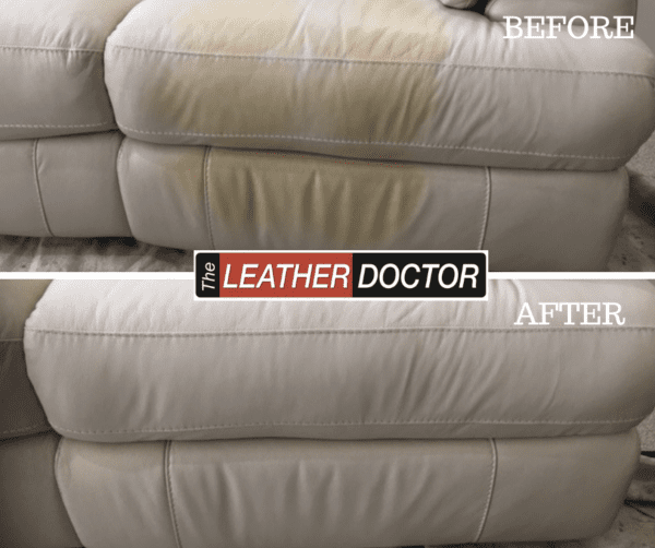 leather repair removing stain off leather