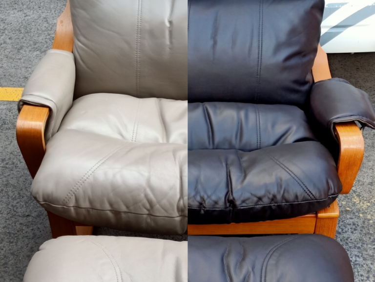 professional leather recoloring for new year transformation